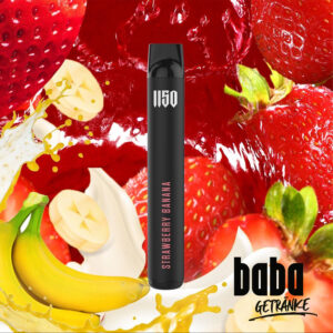 1150 E-Vapes Strawberry Banana by Raf Camora
