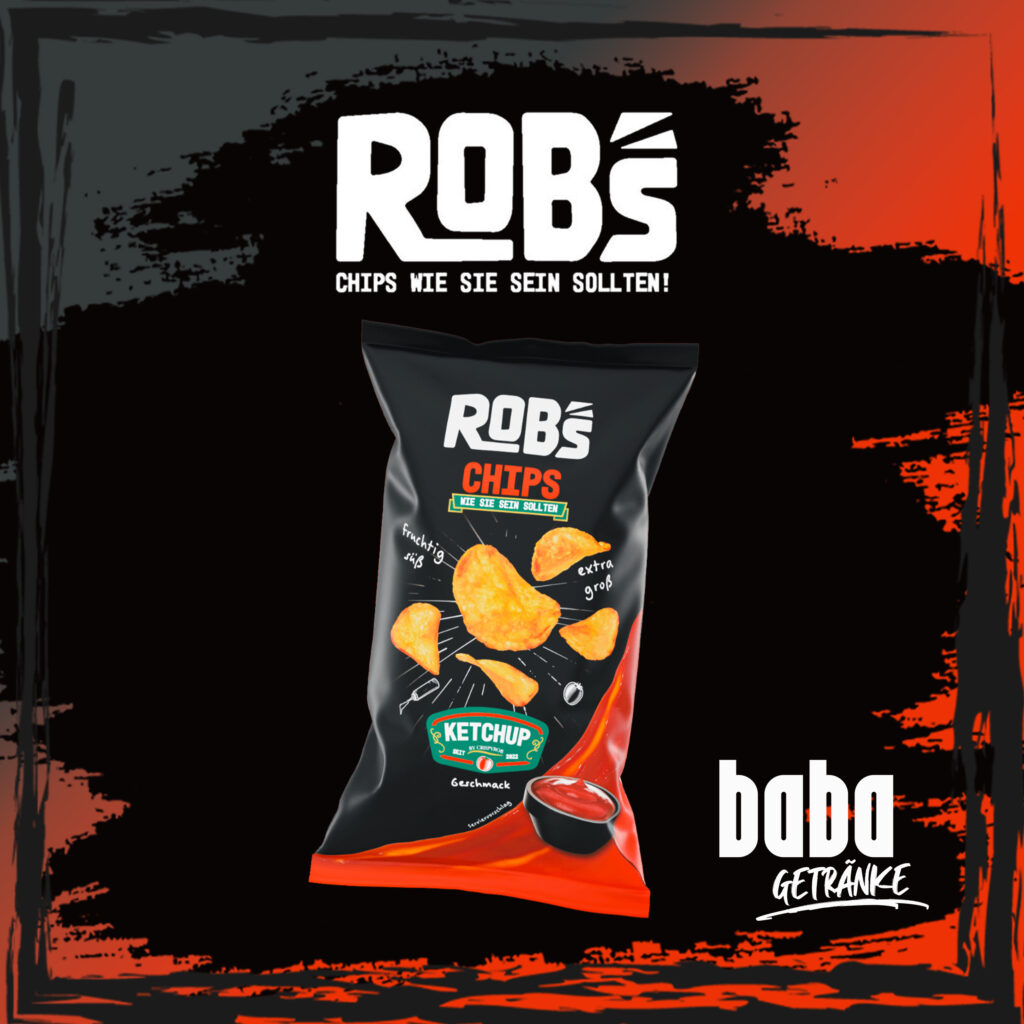 Rob's Chips Ketchup 120g
