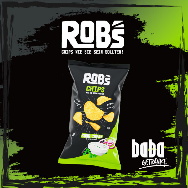 Rob's Chips Sour Cream 120g