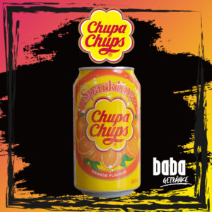 Chupa Chups Orange Dose - 345ml