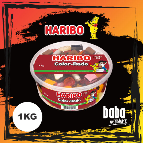 Haribo Dose Color-Rado - 1kg