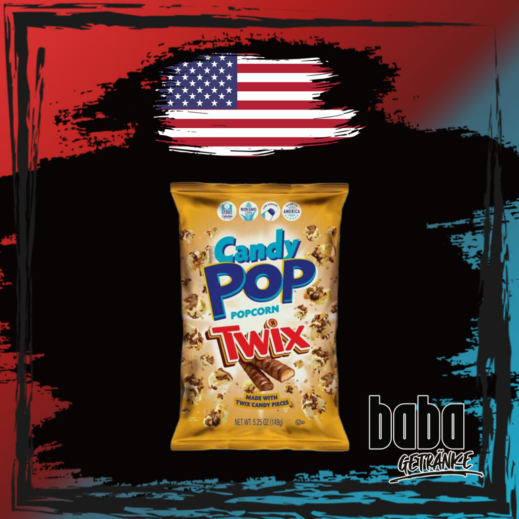 USA Candy Pop Popcorn Twix 149g Baba Getränke