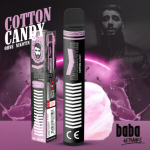 Undercover Vapes Cotton Candy 0mg Einweg E-Zigarette