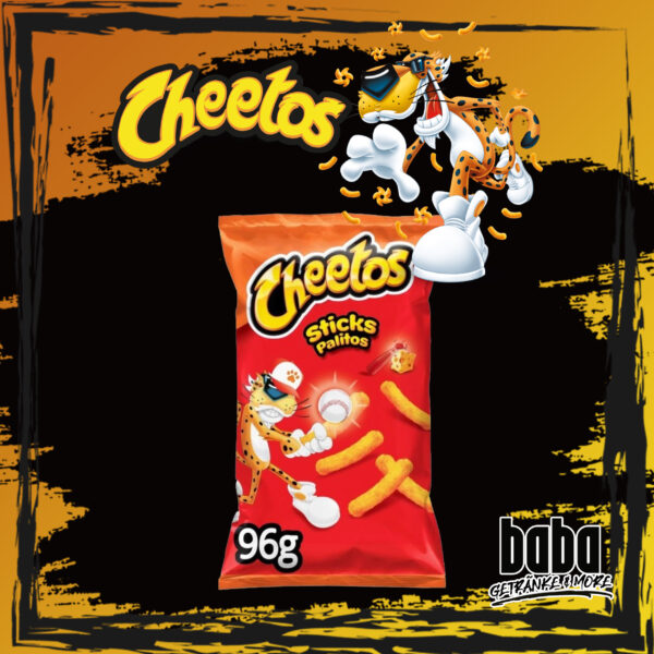 Cheetos Sticks Palitos : Mais-Snack mit Käse- und Ketchupgeschmack 96g