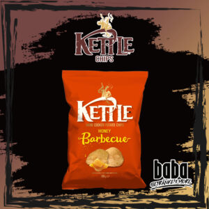 Kettle Hand cooked Chips Honey Barbecue - 130g