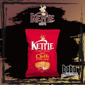 Kettle Hand cooked Chips Sweet Chilli&Sour Cream - 130g