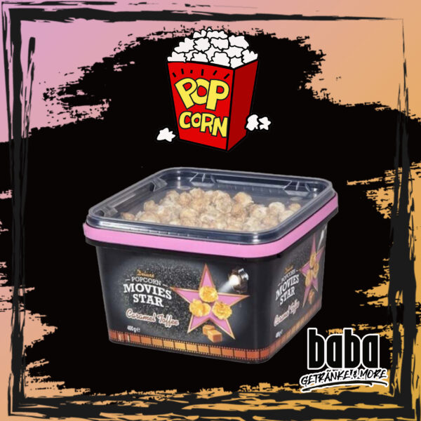 Movies Star Popcorn Dose Caramel Toffe - 400g