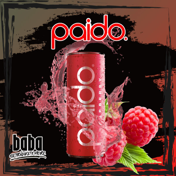 Paido Soda - Raspberry 250ml