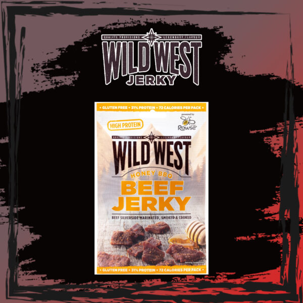 Wild West Beef Jerky Honey BBQ - 25g