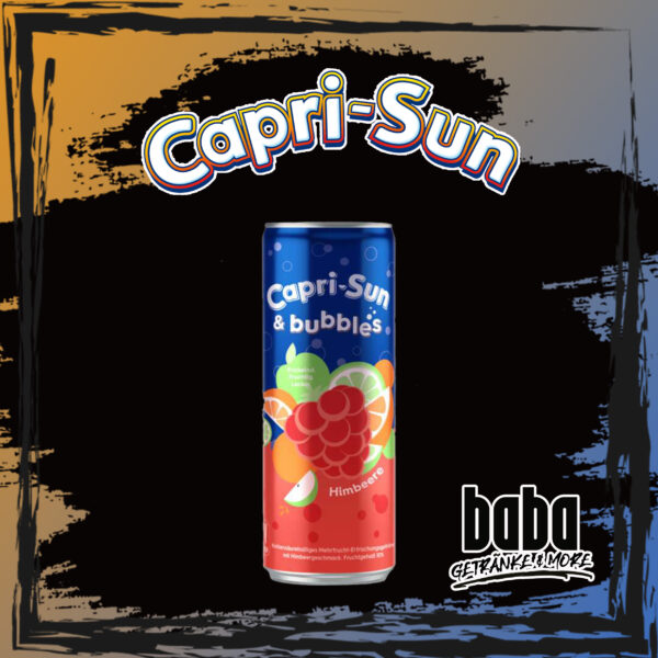 Capri-Sun Bubbles Himbeere Dose - 330ml