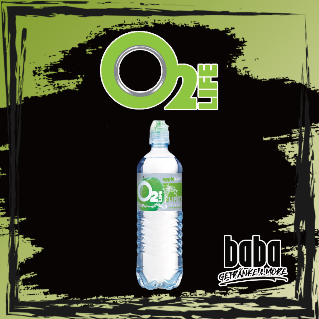 O2Life Apple-Kiwi - 750ml - Baba Getränke