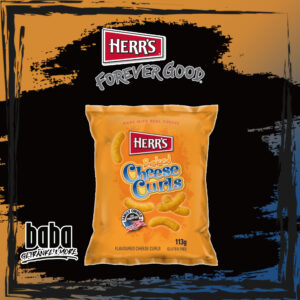 Herr's Baked cheese curls - 113g