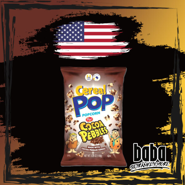 Popcorn USA Cocoa Pebbles Cereal Pop - 149g