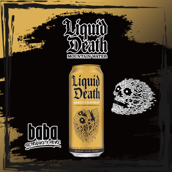 Bever Liquid Death Mango Chainsaw Dose - 500ml