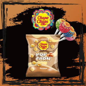 Chupa Chups Popcorn Caramel - 110g
